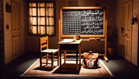 عنوان المسرحية: "يوميات معلم"