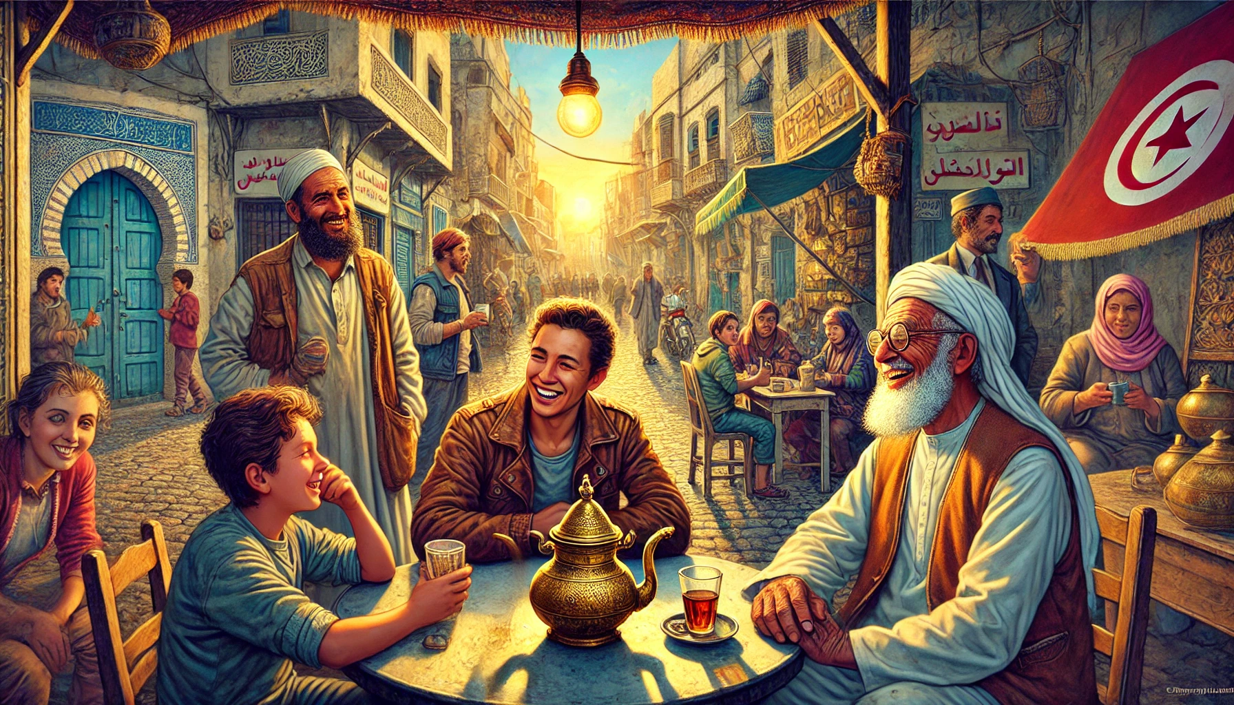 قهوة في الساحة - قصة قصيرة 1 قهوة في الساحة